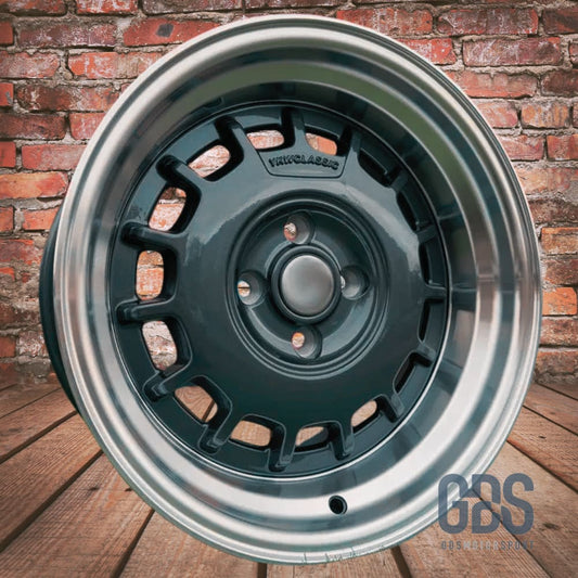 4 jantes Classic Steel Type 2 Gris métallique BMW R15’’ X 8’’ ET20 - Jantes et pneus - GDS Motorsport