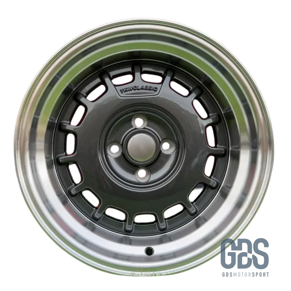 4 jantes Classic Steel Type 2 Gris métallique BMW R15’’ X 8’’ ET20 - Jantes et pneus - GDS Motorsport