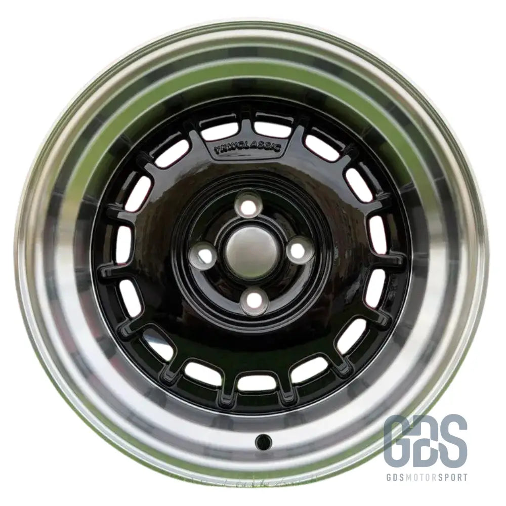 4 jantes classic steel type 2 noir bmw r15’’ x 8’’ et20 - jantes et pneus