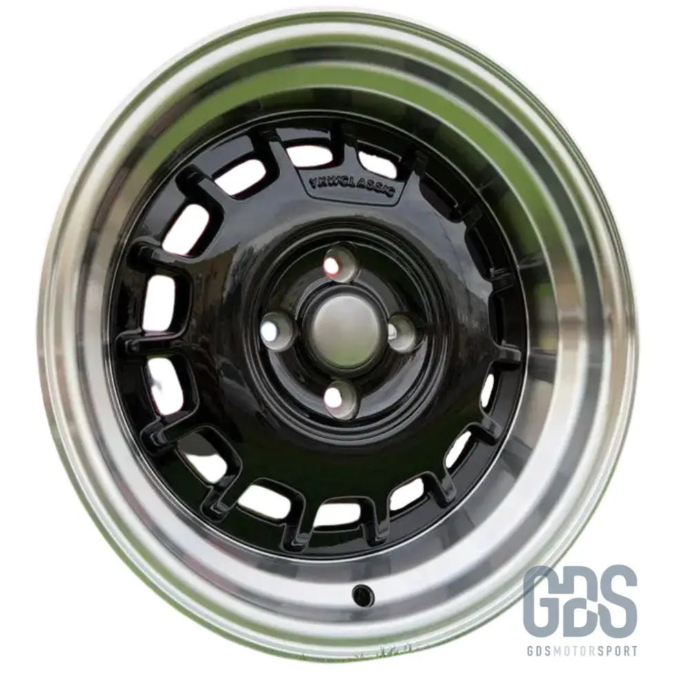 4 jantes classic steel type 2 noir bmw r15’’ x 8’’ et20 - jantes et pneus
