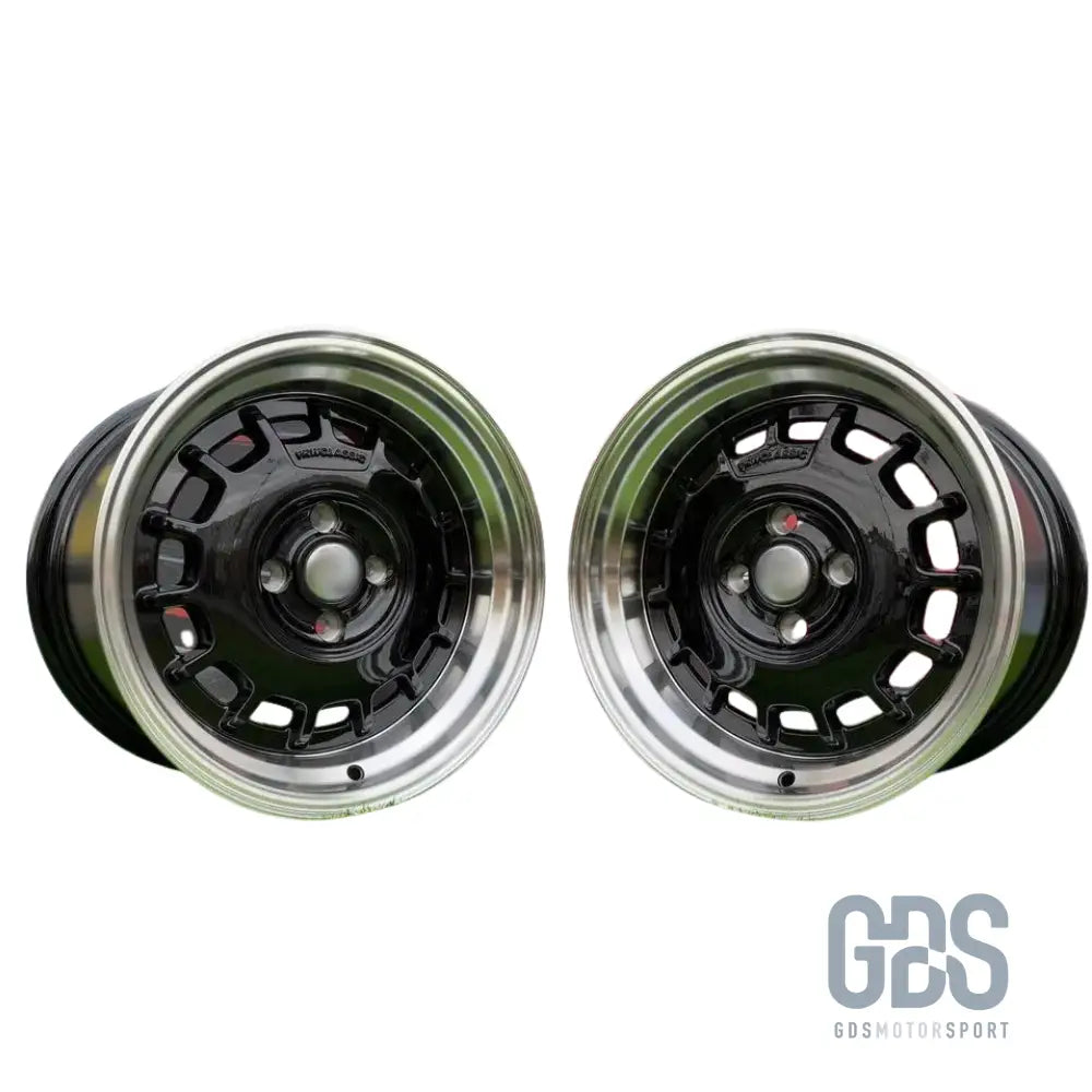 4 jantes classic steel type 2 noir bmw r15’’ x 8’’ et20 - jantes et pneus