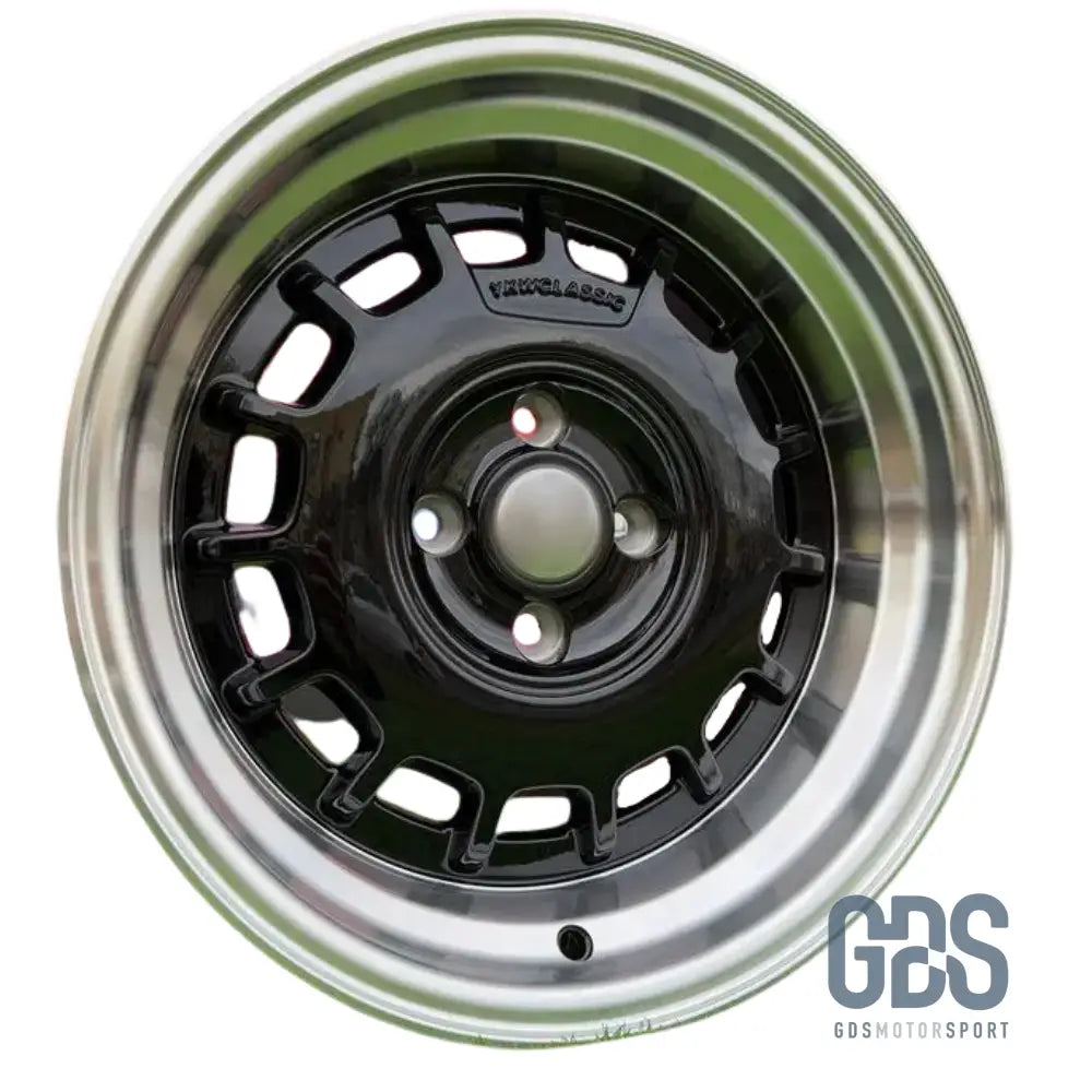 4 jantes Classic Steel Type 2 Noir BMW R15’’ X 8’’ ET20 - Jantes et pneus - GDS Motorsport