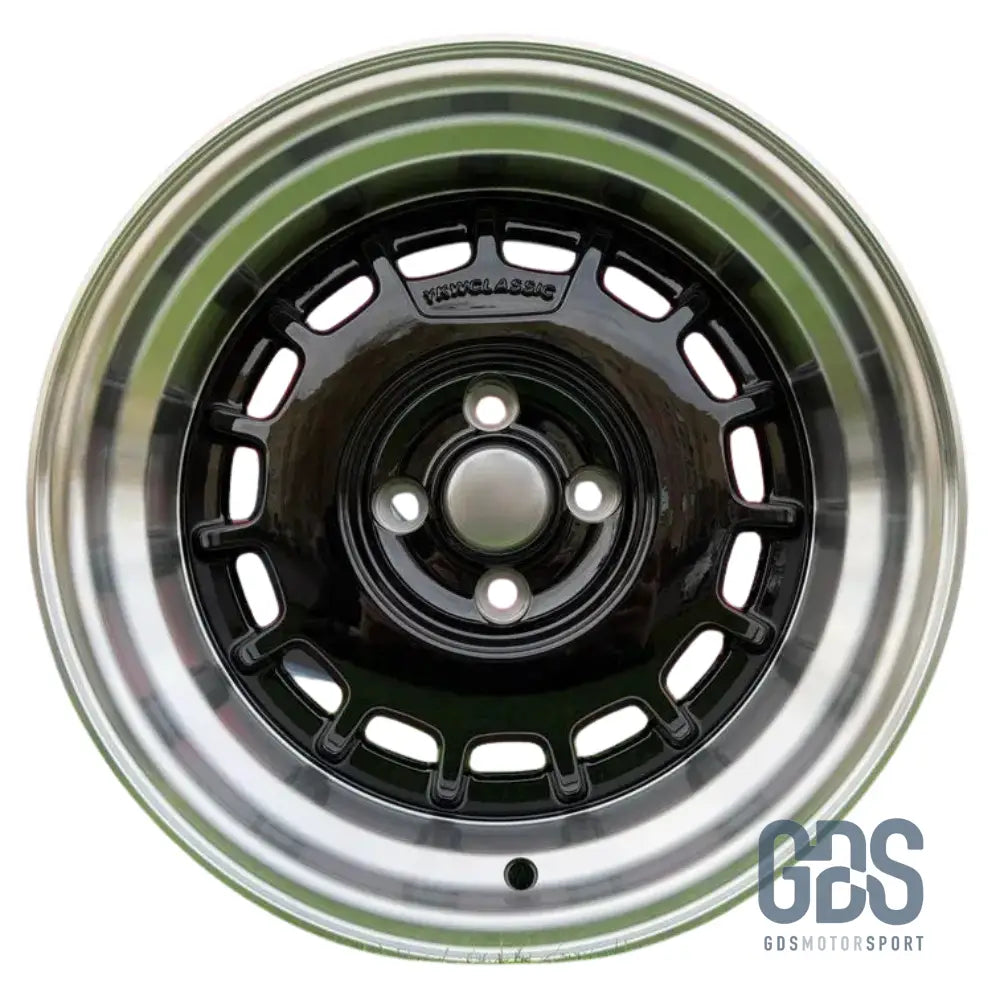 4 jantes Classic Steel Type 2 Noir BMW R15’’ X 8’’ ET20 - Jantes et pneus - GDS Motorsport