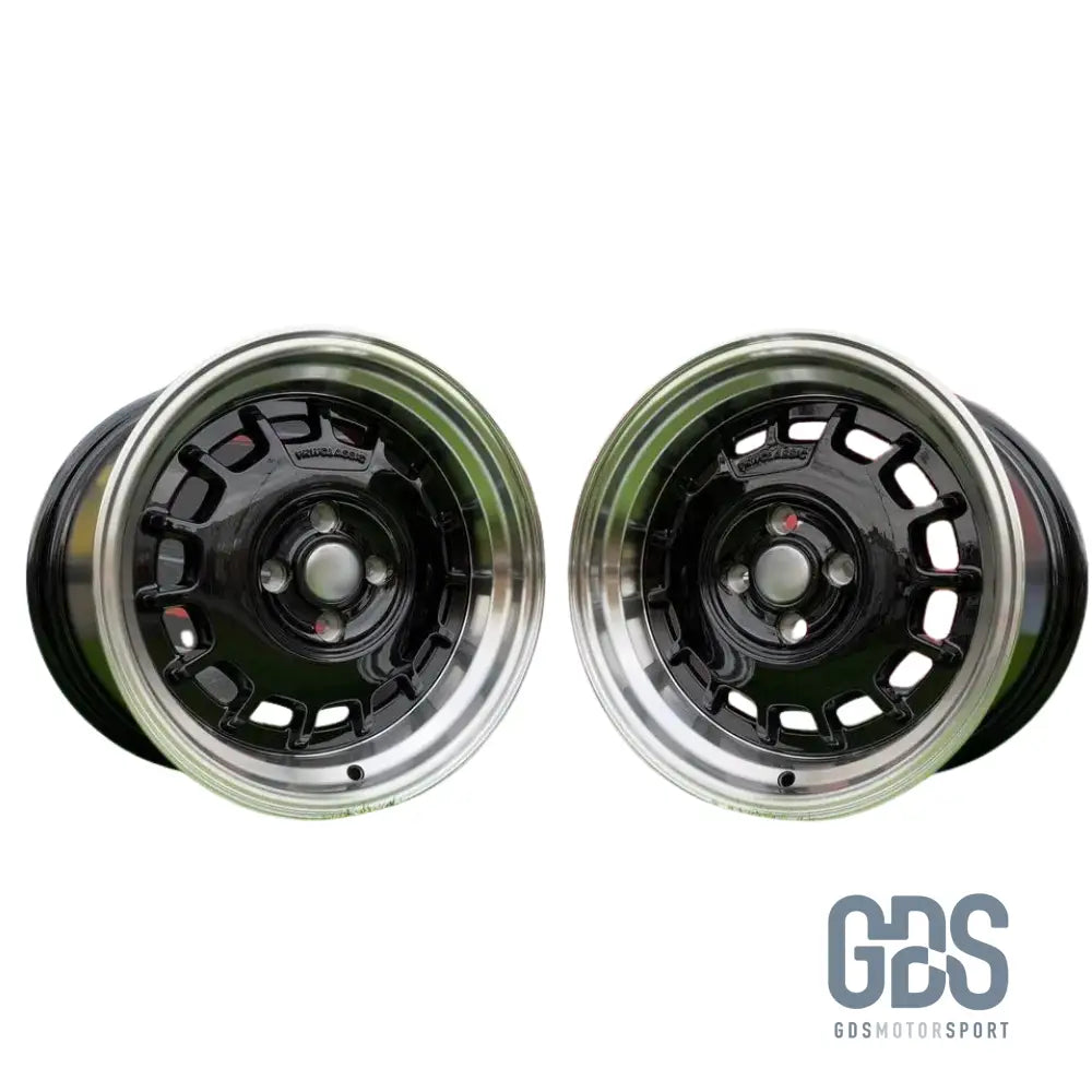 4 jantes Classic Steel Type 2 Noir BMW R15’’ X 8’’ ET20 - Jantes et pneus - GDS Motorsport