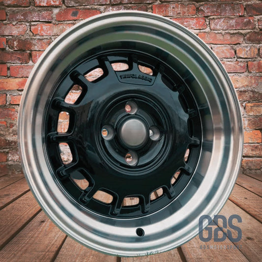 4 jantes Classic Steel Type 2 Noir BMW R15’’ X 8’’ ET20 - Jantes et pneus - GDS Motorsport