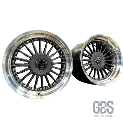 4 jantes look alpina classique gris métallique bmw r17’’ x 8 et20 9’’ et15 - jantes et pneus