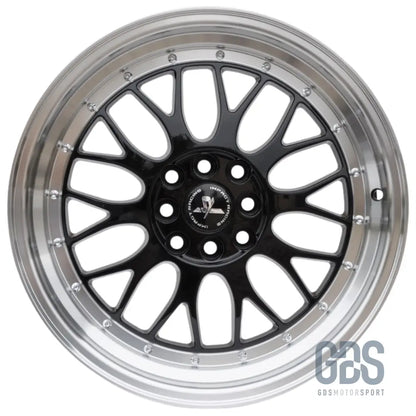 4 jantes look bbs lm centre noir bmw r17’’ x 7.5’’ et38 - jantes et pneus