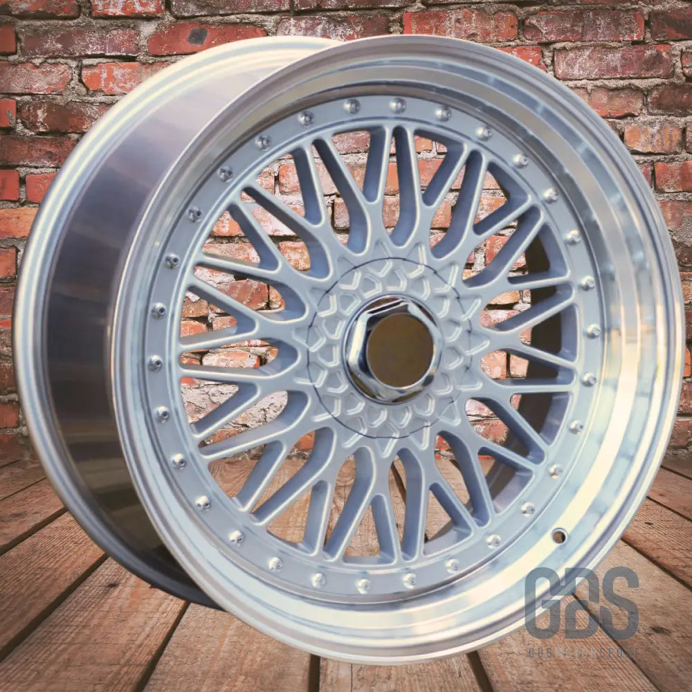 4 jantes look bbs rs bmw r17’’ x 7.5’’ et35 8.5 - jantes et pneus
