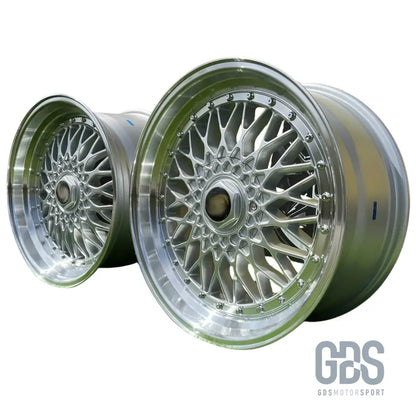 4 jantes look bbs rs bmw r17’’ x 7.5’’ et35 8.5 - jantes et pneus