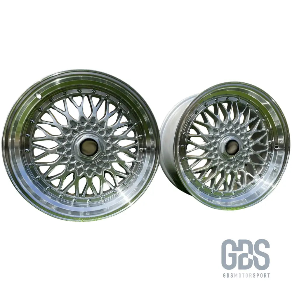 4 jantes look bbs rs bmw r17’’ x 7.5’’ et35 8.5 - jantes et pneus