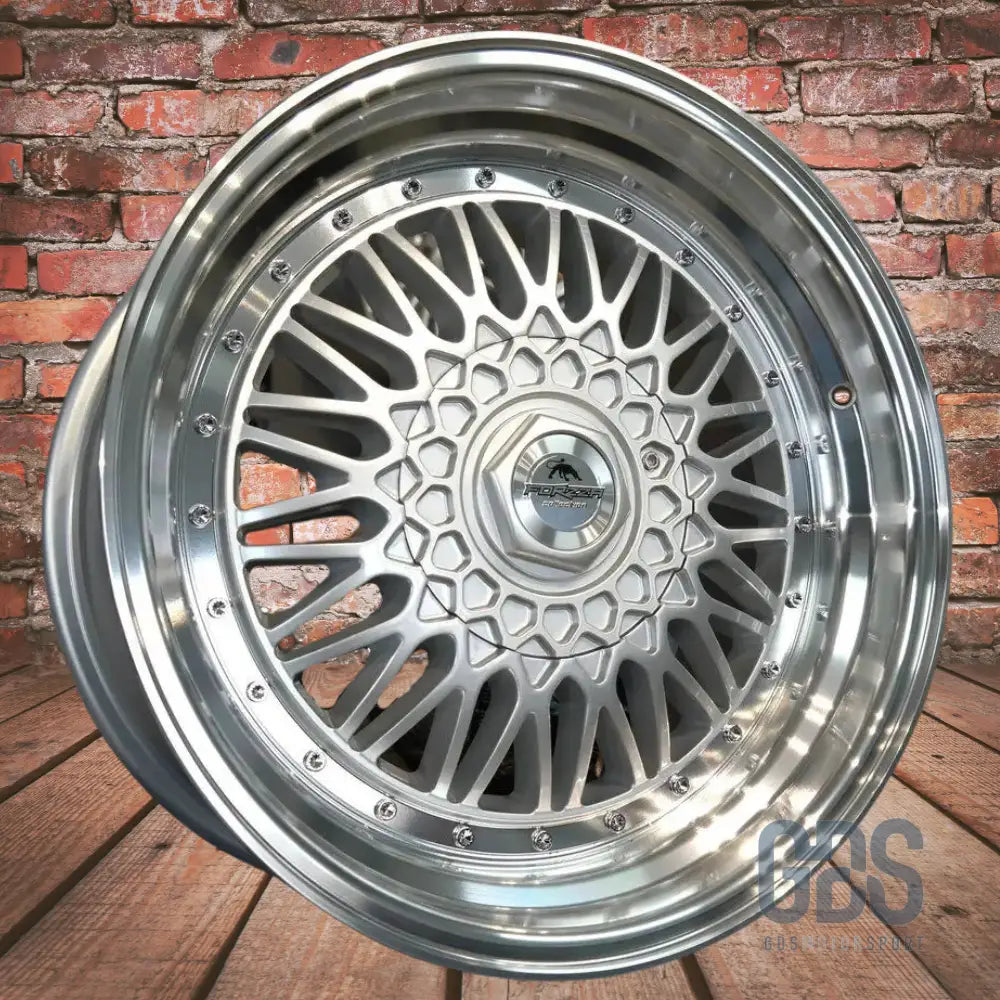 4 jantes look bbs rs (forzza) bmw r15’’ x 7’’ et25 - jantes et pneus