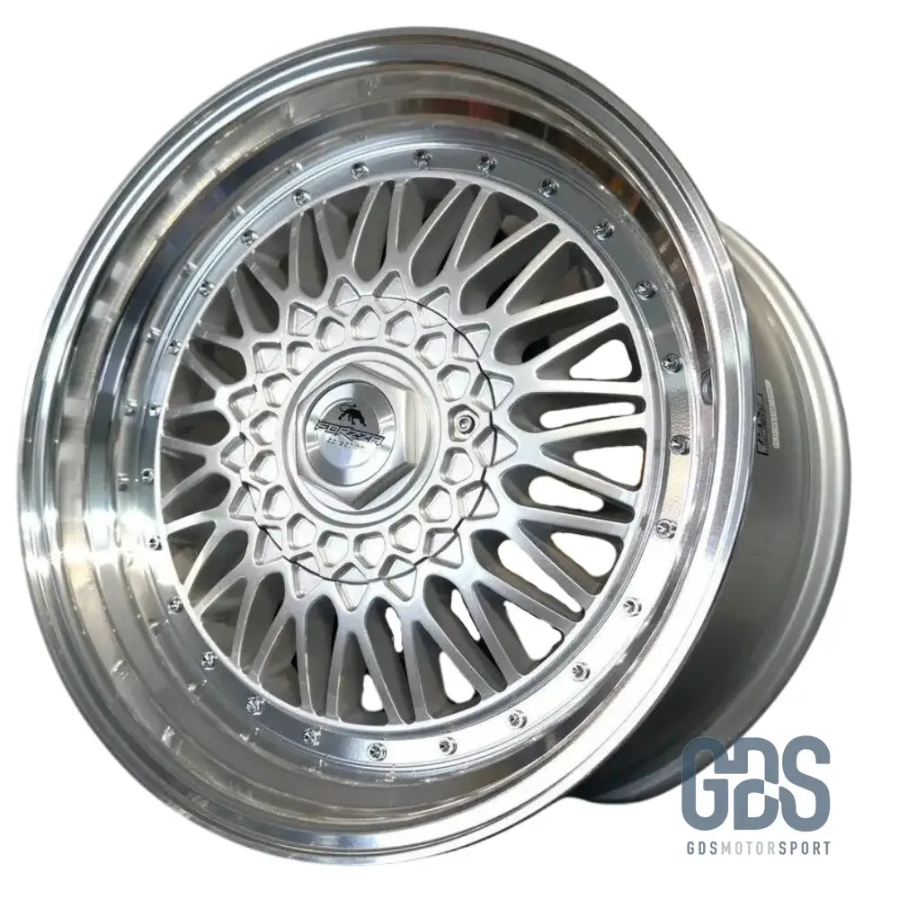 4 jantes Look BBS RS (Forzza) BMW R15’’ X 7’’ ET25 - Pack monte au carré - Jantes et pneus - GDS Motorsport