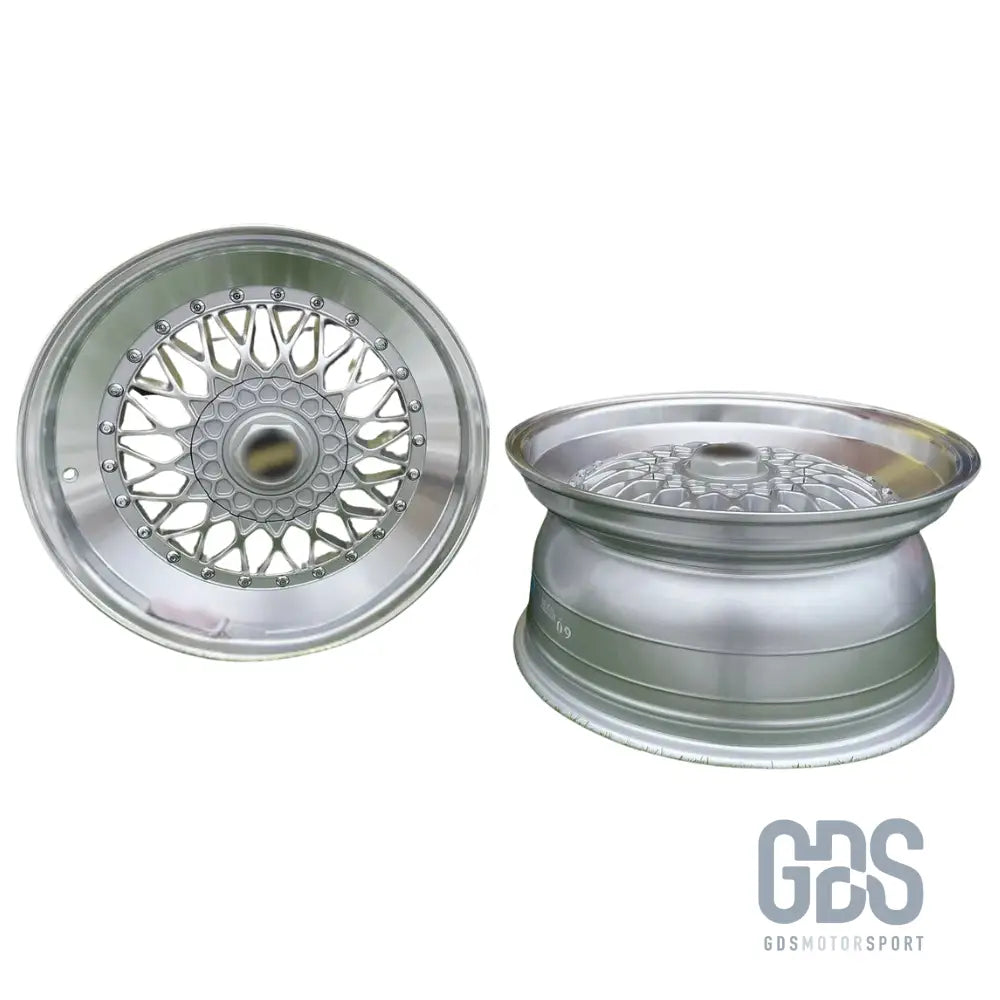 4 jantes look bbs rs old school bmw r17’’ x 7.5’’ et35 8.5 - jantes et pneus