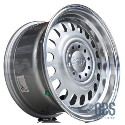 4 jantes Look Classic Steel BMW R15’’ X 8’’ ET25 - Jantes et pneus - GDS Motorsport
