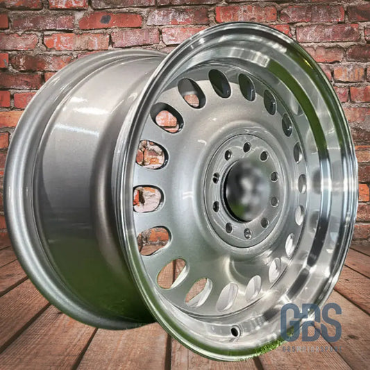 4 jantes Look Classic Steel BMW R15’’ X 8’’ ET25 - Jantes et pneus - GDS Motorsport