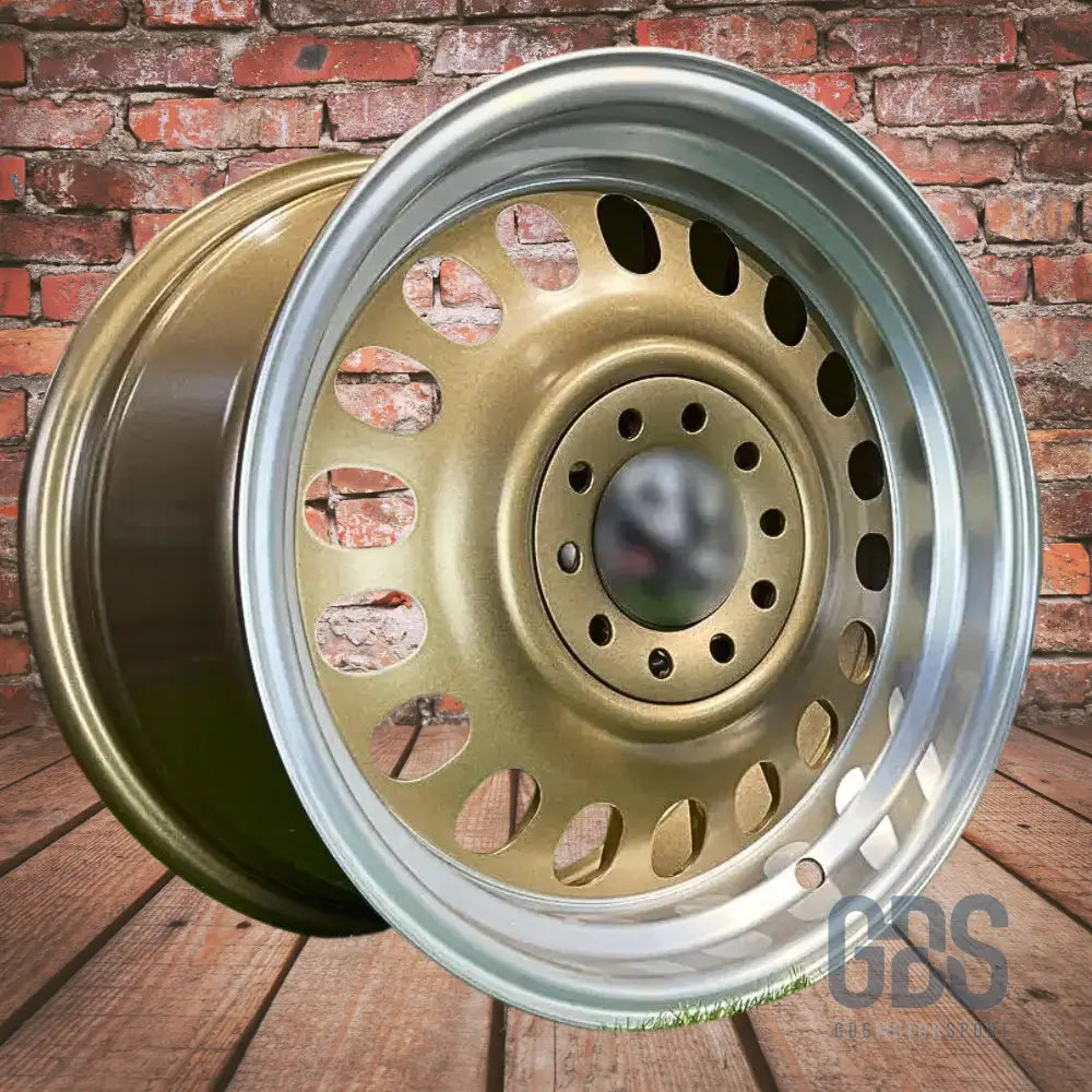 4 jantes look classic steel bronze matt bmw r15’’ x 8’’ et25 - jantes et pneus