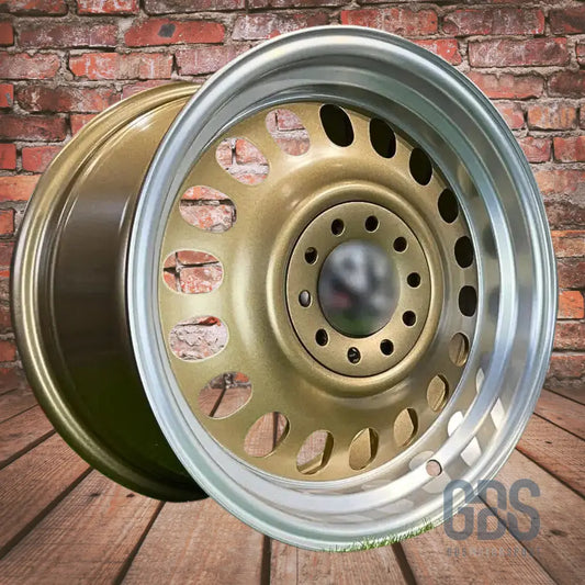 4 jantes look classic steel bronze matt bmw r15’’ x 8’’ et25 - jantes et pneus