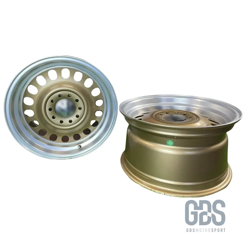 4 jantes look classic steel bronze matt bmw r15’’ x 8’’ et25 - jantes et pneus