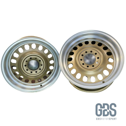 4 jantes Look Classic Steel Bronze Matt BMW R15’’ X 8’’ ET25 - Jantes et pneus - GDS Motorsport