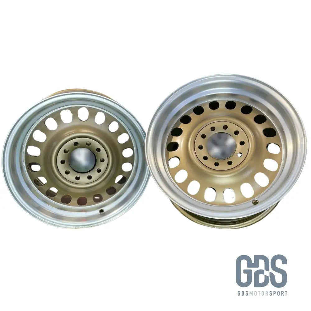 4 jantes Look Classic Steel Bronze Matt BMW R15’’ X 8’’ ET25 - Jantes et pneus - GDS Motorsport