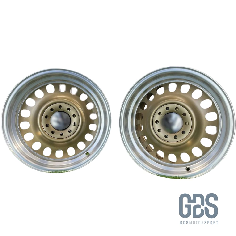 4 jantes Look Classic Steel Bronze Matt BMW R15’’ X 8’’ ET25 - Jantes et pneus - GDS Motorsport