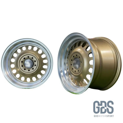 4 jantes Look Classic Steel Bronze Matt BMW R15’’ X 8’’ ET25 - Jantes et pneus - GDS Motorsport