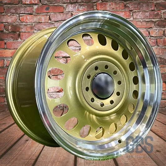 4 jantes look classic steel gold bmw r15’’ x 8’’ et25 - jantes et pneus