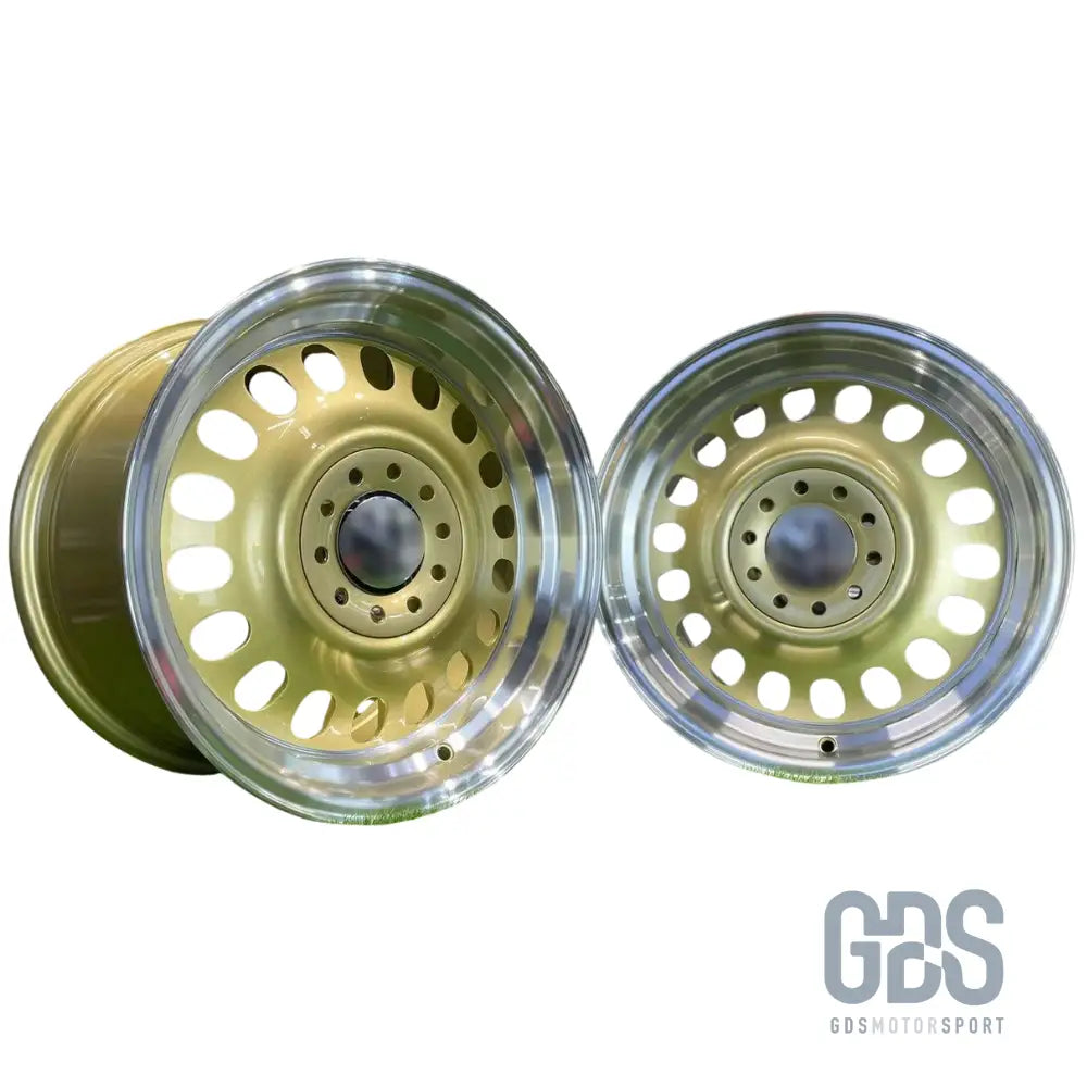 4 jantes look classic steel gold bmw r15’’ x 8’’ et25 - jantes et pneus