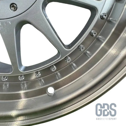 4 jantes look hartge bmw r17’’ x 7.5’’ et30 8.5 et20 - jantes et pneus
