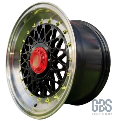 4 jantes look porsche mesh mags bmw r15’’ x 8’’ et25 - jantes et pneus