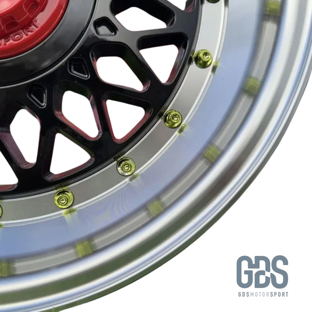 4 jantes Look Porsche Mesh Mags BMW R15’’ X 8’’ ET25 - Jantes et pneus - GDS Motorsport