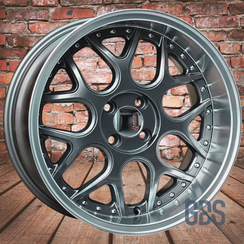 4 jantes look Smart BRABUS Centre Gris metal BMW R17’’ X 8.5’’ ET20 - Jantes et pneus - GDS Motorsport