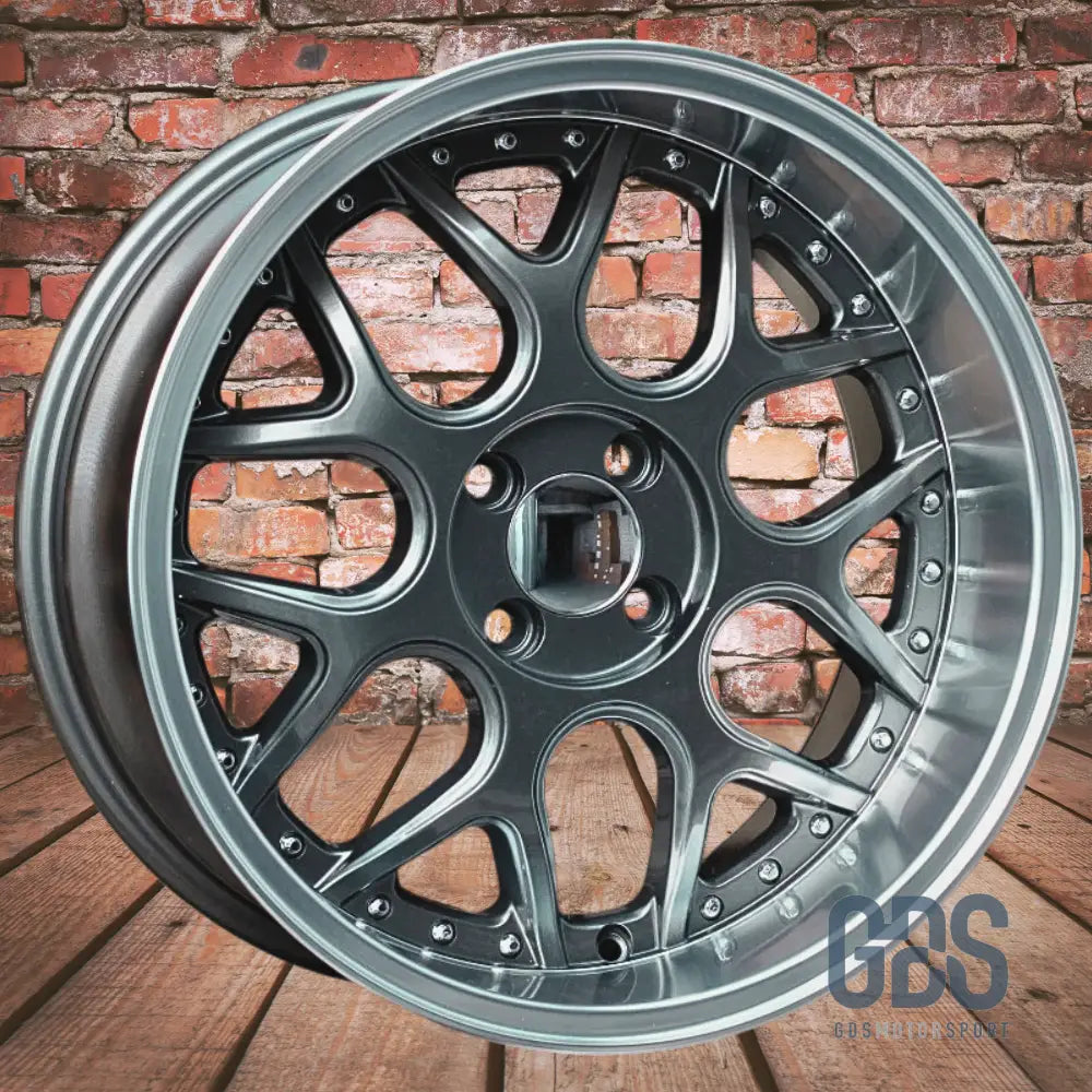 4 jantes look Smart BRABUS Centre Gris metal BMW R17’’ X 8.5’’ ET20 - Jantes et pneus - GDS Motorsport
