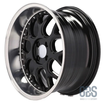 4 jantes look smart brabus centre noir bmw r16’’ x 7’’ et30 - jantes et pneus