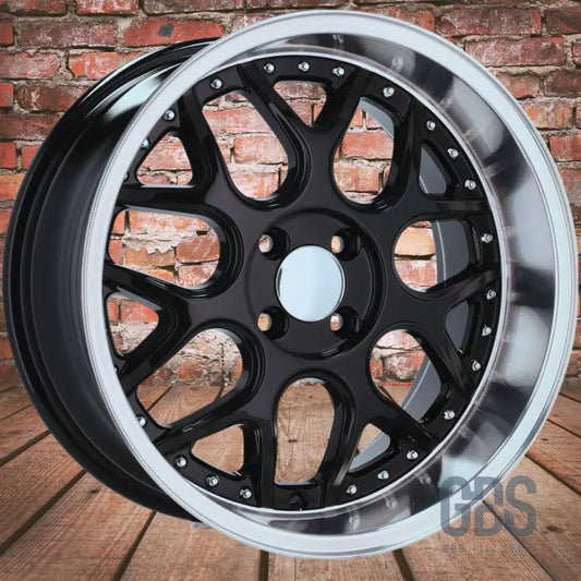 4 jantes look smart brabus centre noir bmw r17’’ x 8.5’’ et20 - jantes et pneus
