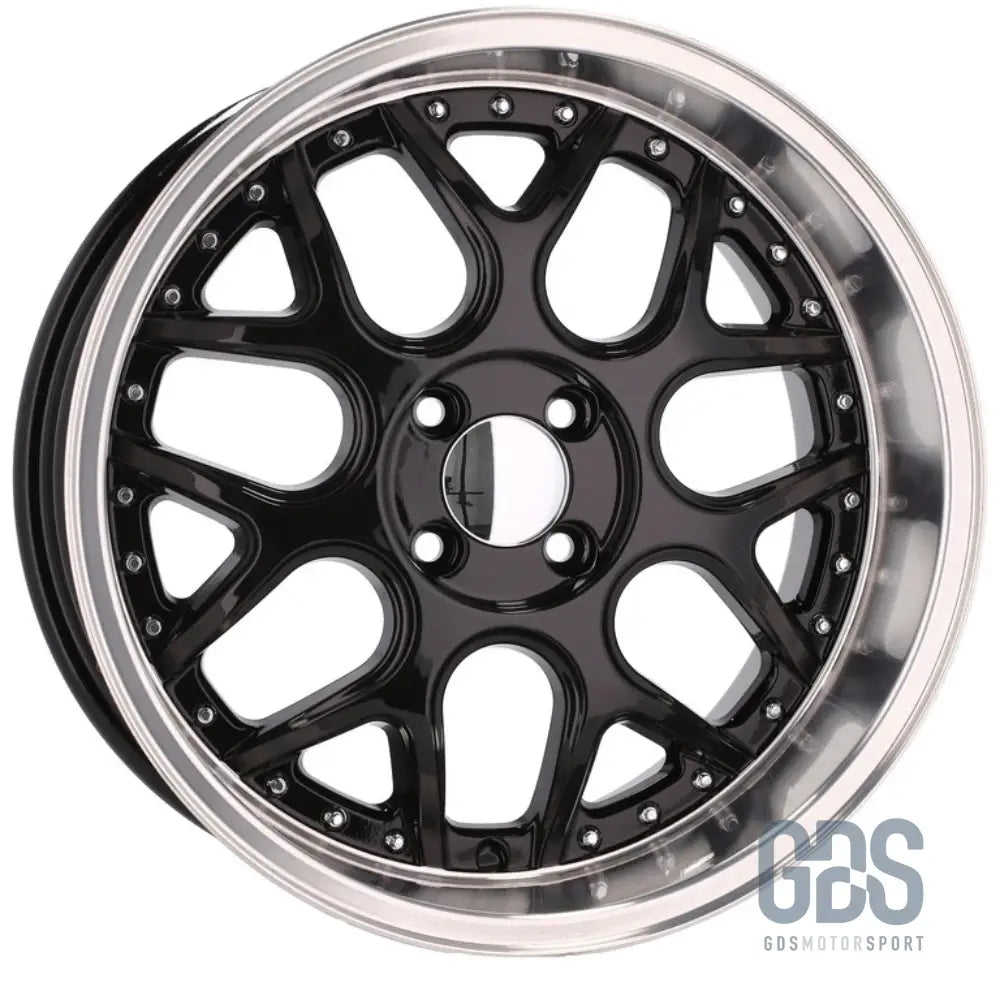 4 jantes look smart brabus centre noir bmw r17’’ x 8.5’’ et20 - jantes et pneus