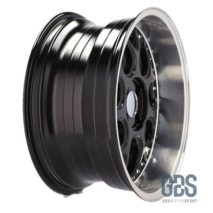 4 jantes look Smart BRABUS Centre noir BMW R17’’ X 8.5’’ ET20 - Jantes et pneus - GDS Motorsport