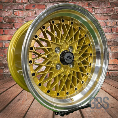 4 jantes look soler ssr mesh formula bmw r15’’ x 8.25’’ et20 - jantes et pneus