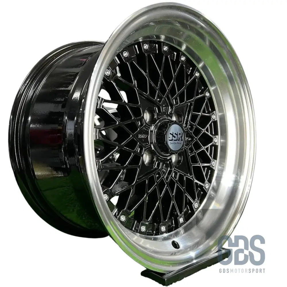 4 jantes look soler ssr mesh formula noir bmw r15’’ x 8.25’’ et20 - jantes et pneus