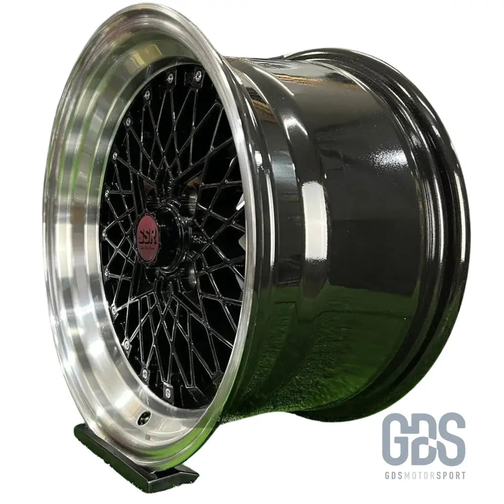4 jantes look soler ssr mesh formula noir bmw r15’’ x 8.25’’ et20 - jantes et pneus