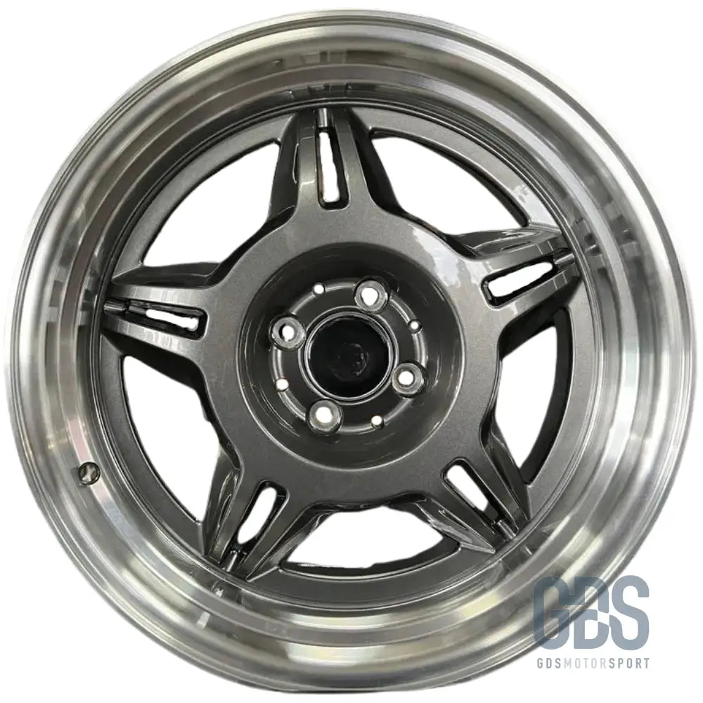 4 jantes look style 24 m3 e36 bmw gris métallique r17’’ x 8’’ et30 - jantes et pneus