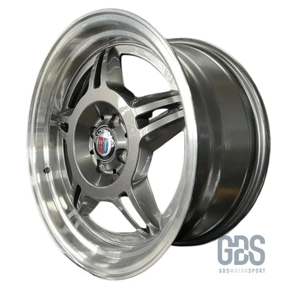 4 jantes look style 24 m3 e36 bmw gris métallique r17’’ x 8’’ et30 - jantes et pneus