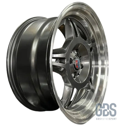 4 jantes look style 24 m3 e36 bmw gris métallique r17’’ x 8’’ et30 - jantes et pneus