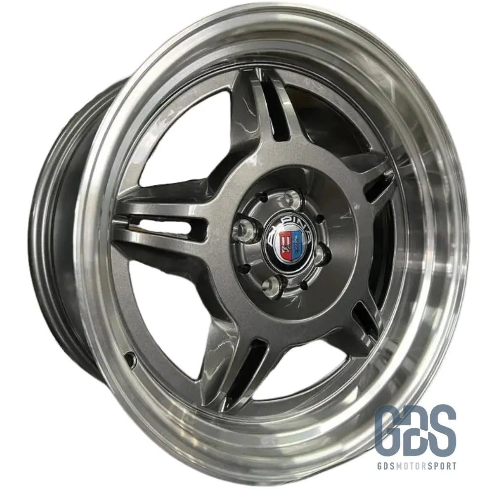 4 jantes look Style 24 M3 E36 BMW Gris métallique R17’’ X 8’’ ET30 - Pack monte au carré - Jantes et pneus - GDS Motorsport