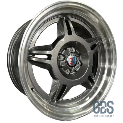 4 jantes look Style 24 M3 E36 BMW Gris métallique R17’’ X 8’’ ET30 - Pack monte au carré - Jantes et pneus - GDS Motorsport
