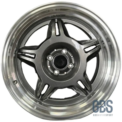 4 jantes look Style 24 M3 E36 BMW Gris métallique R17’’ X 8’’ ET30 - Pack monte au carré - Jantes et pneus - GDS Motorsport
