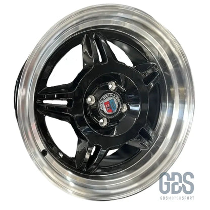 4 jantes look style 24 m3 e36 bmw noir brillant r17’’ x 8’’ et30 - jantes et pneus