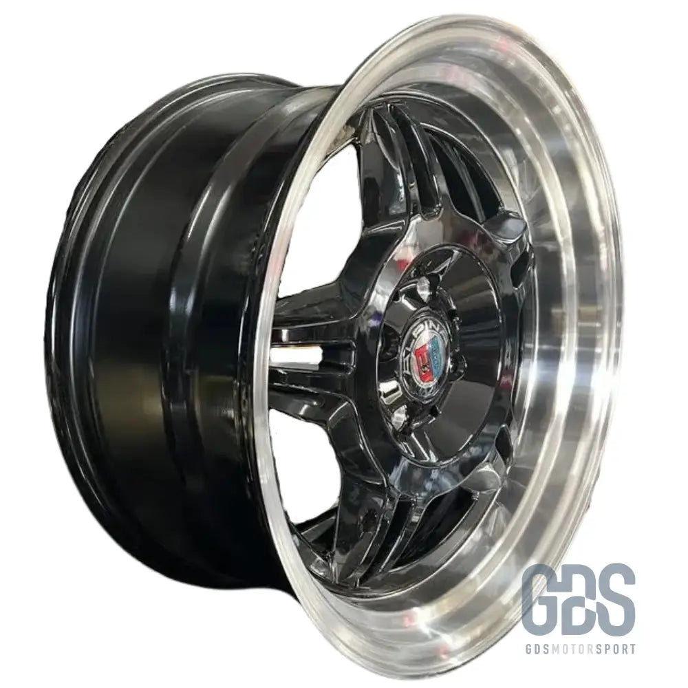 4 jantes look style 24 m3 e36 bmw noir brillant r17’’ x 8’’ et30 - jantes et pneus