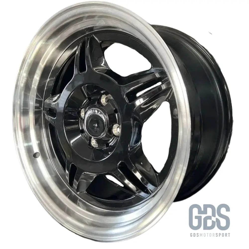 4 jantes look style 24 m3 e36 bmw noir brillant r17’’ x 8’’ et30 - jantes et pneus