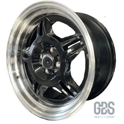 4 jantes look style 24 m3 e36 bmw noir brillant r17’’ x 8’’ et30 - jantes et pneus